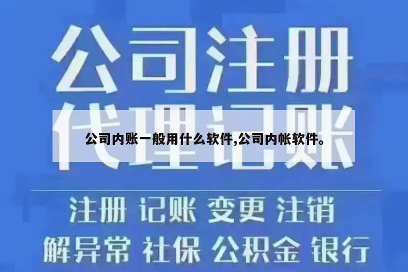 公司内账一般用什么软件,公司内帐软件。